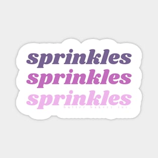 Violet Sprinkles Magnet