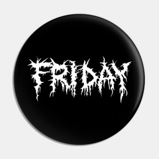 Black Friday Pin