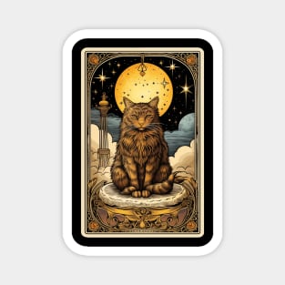 Cat Tarot Card Magnet