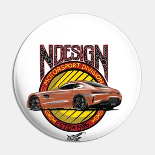 amg gt orange Pin