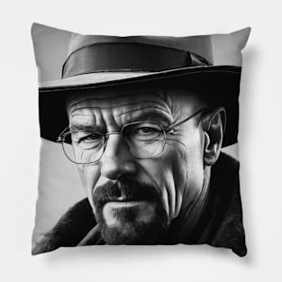 watercolor Walter White watercolor Pillow