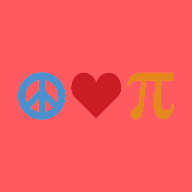 Peace Love Pi by oddmatter