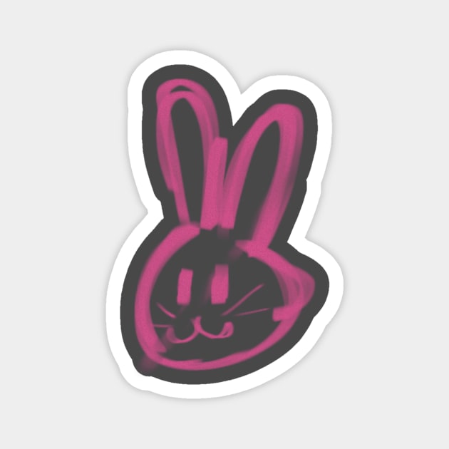 Rabbit Magnet by Ita