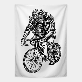 SEEMBO Zombie Cycling Bicycle Cyclist Bicycling Biking Bike Tapestry