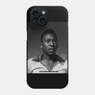 Pelé-legends never die-rip Phone Case