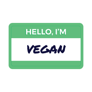 Hello I'm Vegan T-Shirt