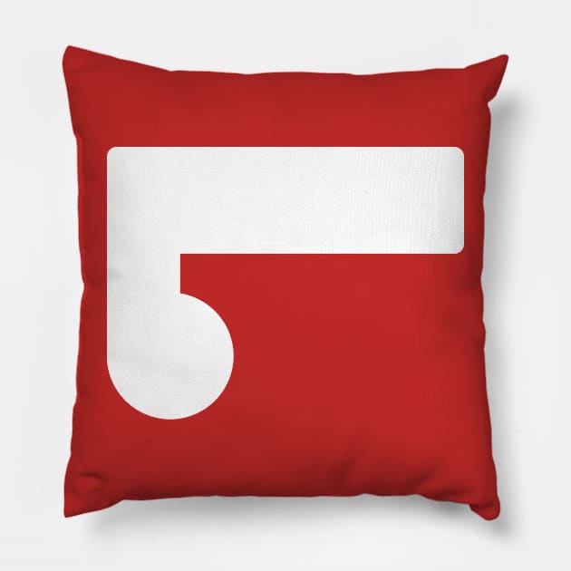 Legion of Super-Heroes; Element Lad (white) Pillow by BlazeComics