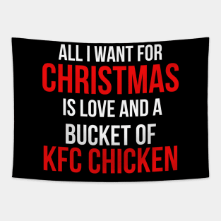 Bucket of KFC Chicken Tapestry