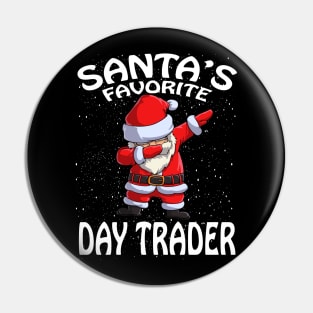 Santas Favorite Day Trader Christmas Pin