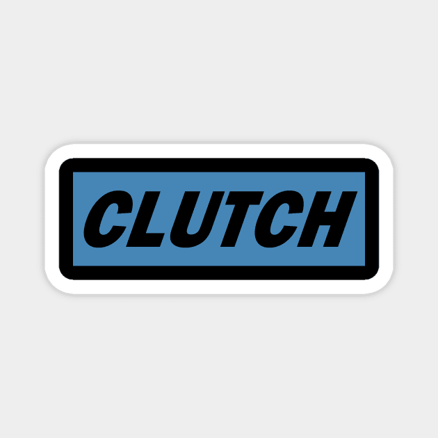 Clutch - box logo Magnet by PaletteDesigns