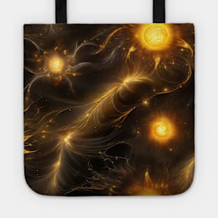 Vibrant cosmic explosion Tote