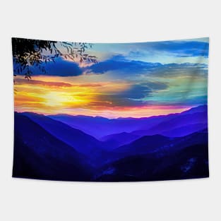 A Day Ends Tapestry