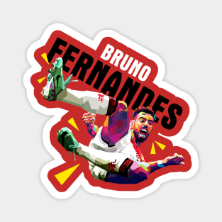 Bruno Fernandes WPAP Magnet