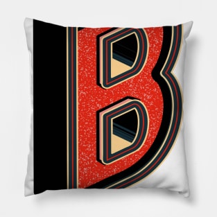 B alphabet Pillow