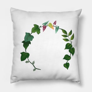 leaf wreath Pillow