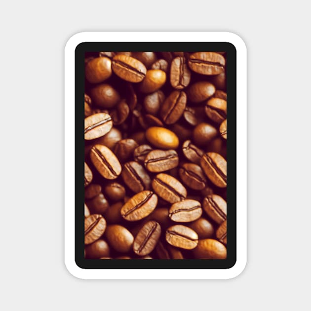 Just Coffee - a perfect gift for all coffee lovers! #4 Magnet by Endless-Designs