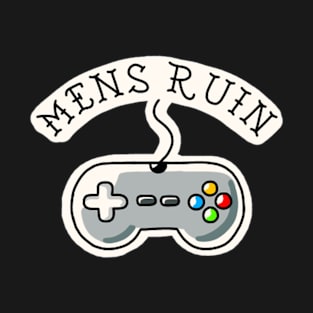 mens ruins gamer T-Shirt