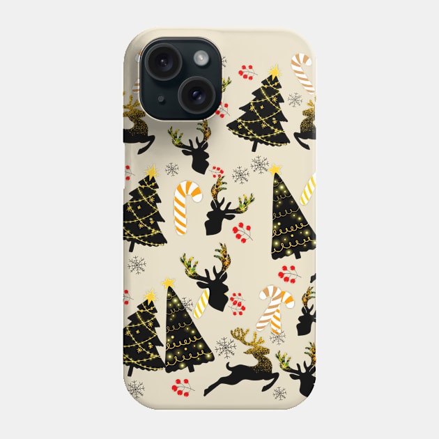 Christmas pattern 2. Phone Case by Miruna Mares