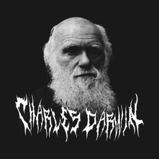 Charles Darwin Metal (survival of the fittest in the pit) T-Shirt