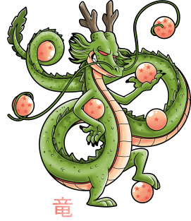 Japanese dragon Magnet