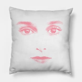 Sinead O'Connor / Minimal Style Aesthetic Design Pillow