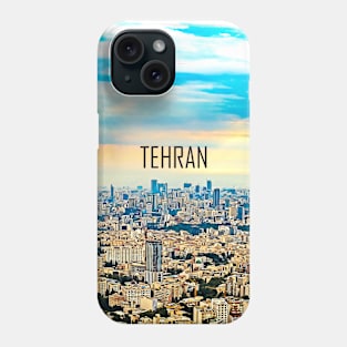 Tehran city in Iran, a home for Persian Iranian People Phone Case