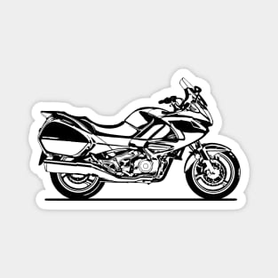 NT700V Motorcycle Sketch Art Magnet