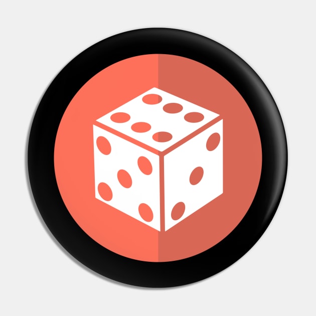 Board Game Geek D6 Dice Game Pin by ballhard