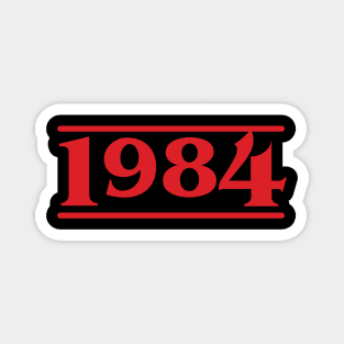 1984 - Stranger Things Magnet