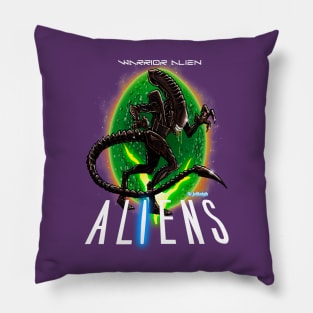 Warrior Alien Pillow