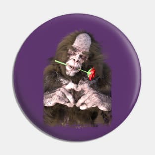 Bigfoot Love Pin