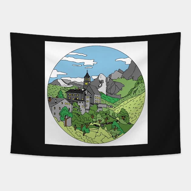 Landscapes 101 (Style:1) Tapestry by luminousstore