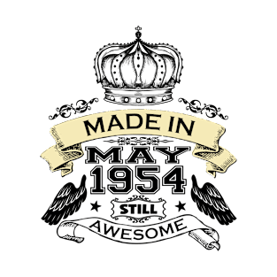 Made in May 1954 Bday T-Shirt