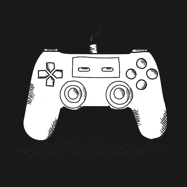Controller doodle by GAMINGQUOTES