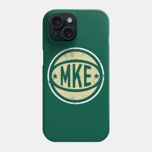 Milwaukee Retro Ball - Green Phone Case