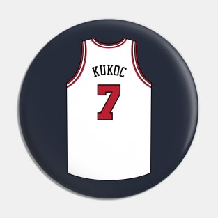 Toni Kukoc Chicago Jersey Qiangy Pin