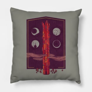 'Neath the Tower of Incomprehensible Sorcery Pillow