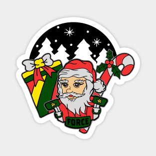 Santa Clause Christmas Tree Magnet