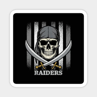 The mighty Raiders Magnet