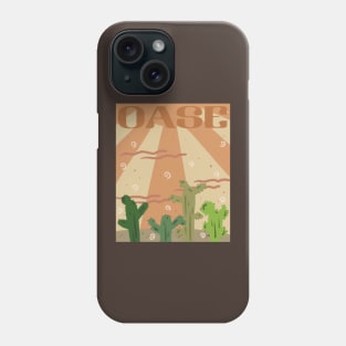 Oase on the Desert Phone Case