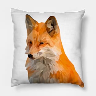 Melancholy fox Pillow