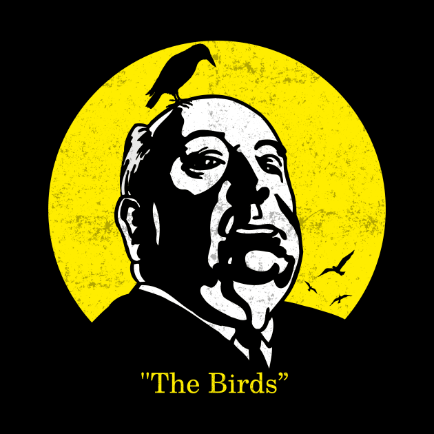 Alfred Hitchcock Film Cult The Birds by TEEWEB