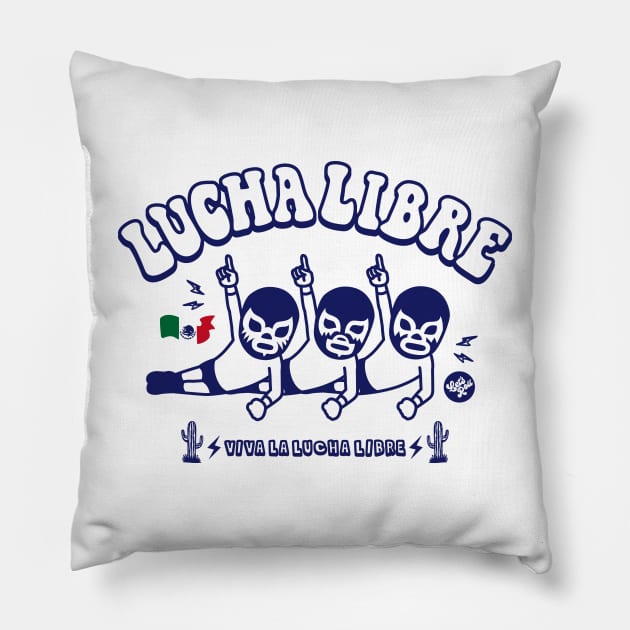 viva la lucha libre#16 Pillow by RK58