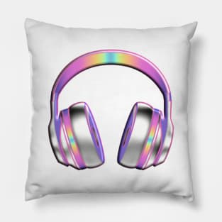 Dream Headphones - Metallic Sunset Pillow