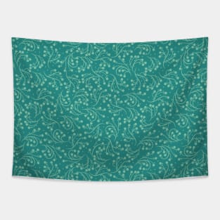 Simple Leaf Design Tapestry