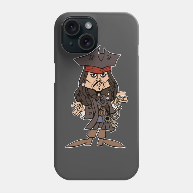 Jack Sparrow Phone Case by Fritsch