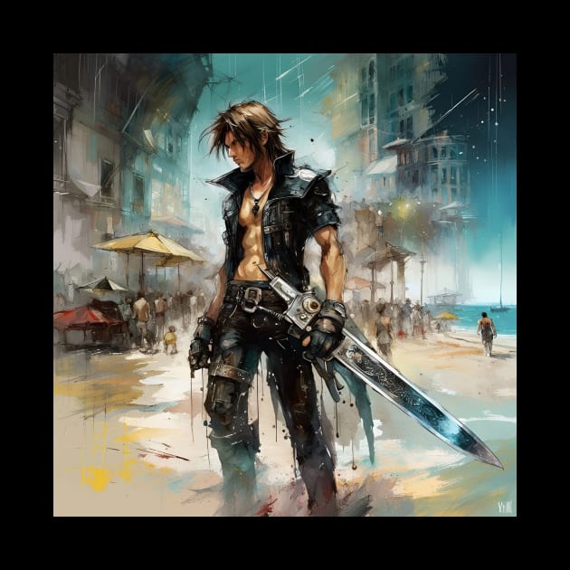 Squall Leonhart by Shareh's Designs 