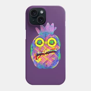 Ring-eyed pineapple pastels Phone Case