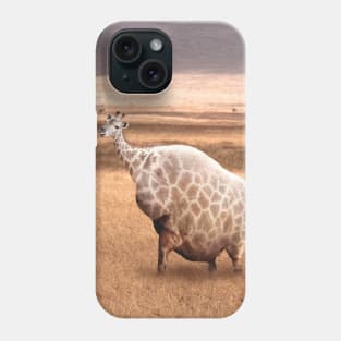 Cute Funny Fat Giraffe Phone Case