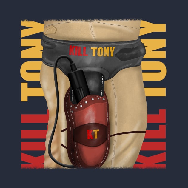 Kill Tony Podcast-Themed Gun Holster With Kill Tony Logo (Black) by Ina